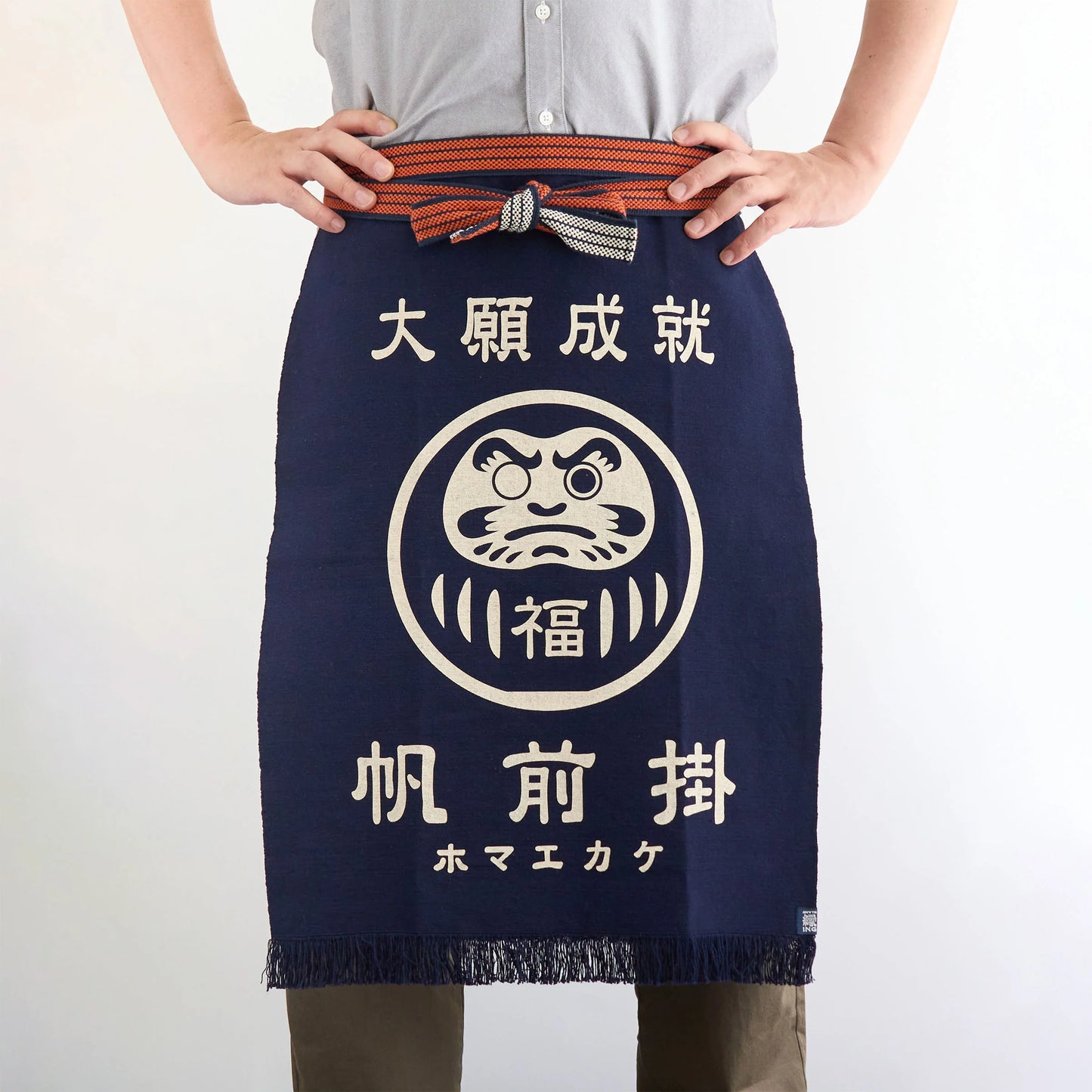 定番2号生地 縁起紋　だるま