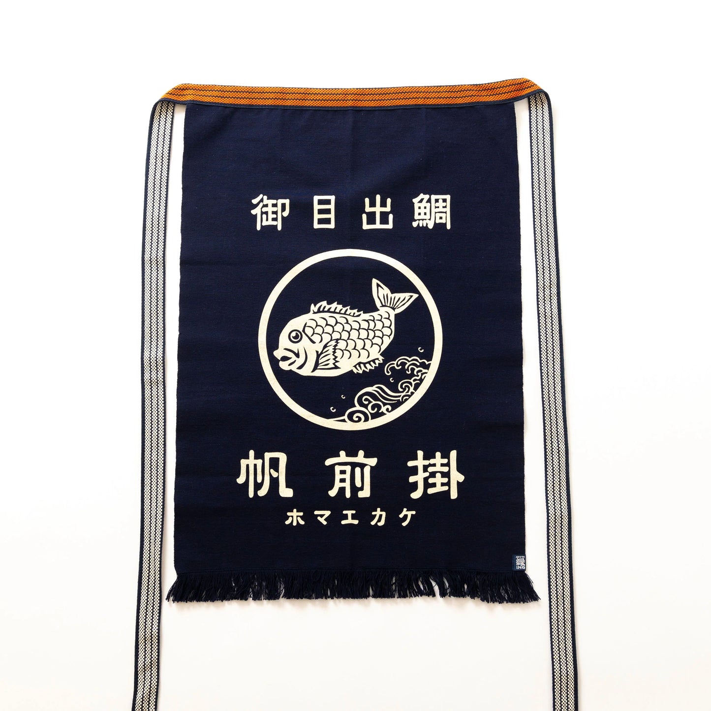 定番2号生地 縁起紋　鯛