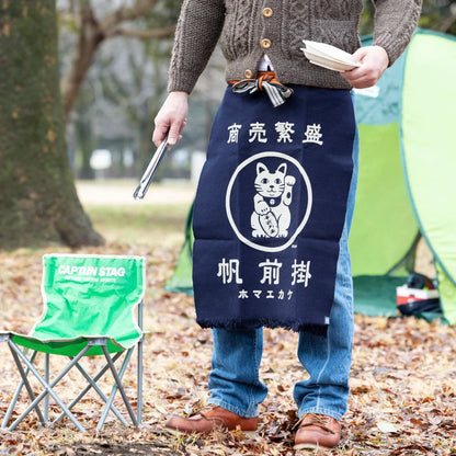 定番2号生地 縁起紋　招き猫